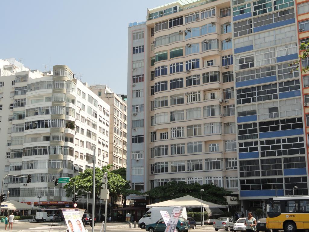 Oceanfront Copacabana Lejlighed Rio de Janeiro Eksteriør billede