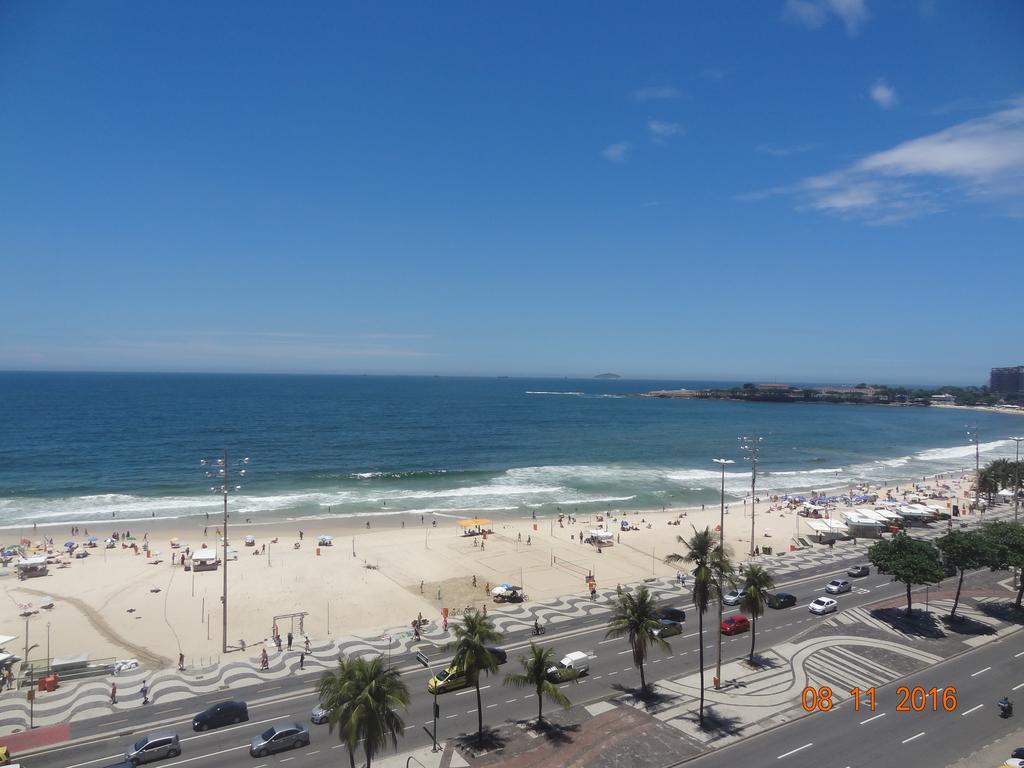 Oceanfront Copacabana Lejlighed Rio de Janeiro Eksteriør billede