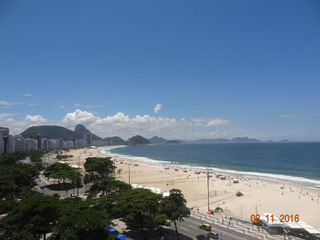 Oceanfront Copacabana Lejlighed Rio de Janeiro Eksteriør billede